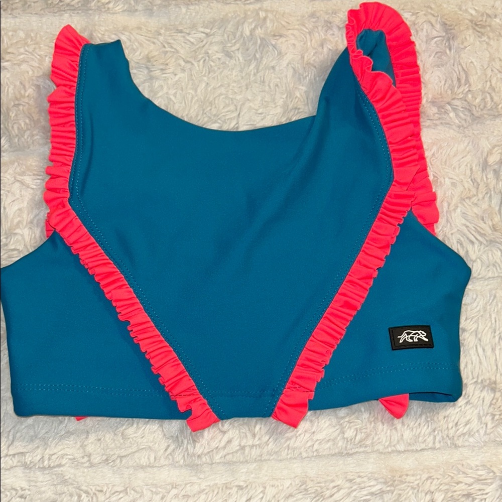 Tiger Friday AXS Faye reversible crop top color cyclone